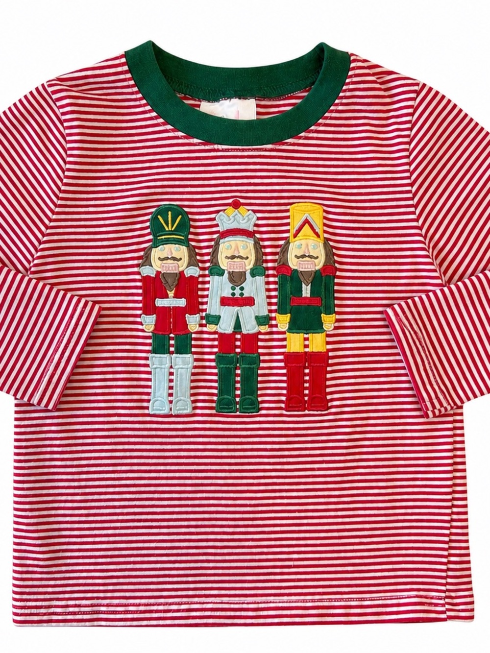 Stitchy Fish 18M Nutcracker Christmas Striped Long Sleeve Shirt